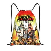Wwe Drawstring Bag Sports Fitness Bag Waterproof Rope Bag For Training Traveling Hiking Gym Sackpack String Bag For Women Men Small